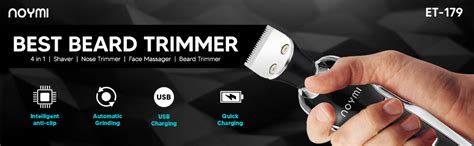 NOYMI 4 in 1 Electric Shaver for Men, Nose Trimmer for Men, Shaving ...