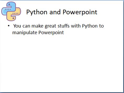 Image result for Python for PowerPoint