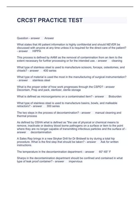 Crcst Practice Questions 的图像结果