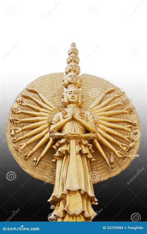 Kwan Yin, Goddess of Mercy and Compassion Stock Photo - Image of ...