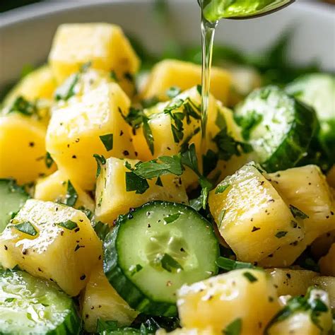 Pineapple and Cucumber Salad – 5 Surprising Health Benefits