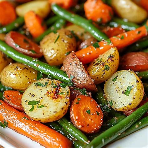 Easy Garlic Herb Roasted Veggies – Perfect Side Dish Recipe