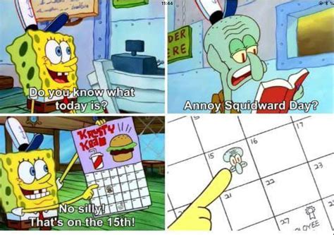Happy annoy squidward day : r/spongebob