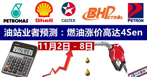 今天公布的油价或继续上涨（11月2日-8日）