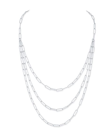 Sleek Strata Necklace – Glyters