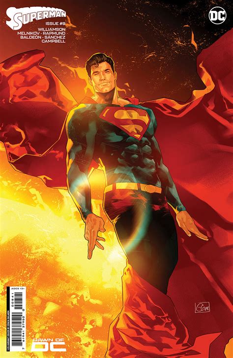 Superman #8 - 7-Page Preview and Covers released by DC Comics