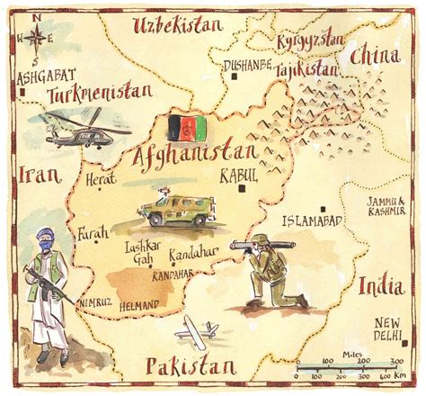 Maps Illustrated..................... Illustrated Maps: Diplomatic Afghan map