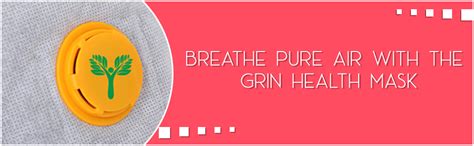 Grin Health Anti-Pollution Mask (P-Series: Grey) Pack Of 2 : Amazon.in ...