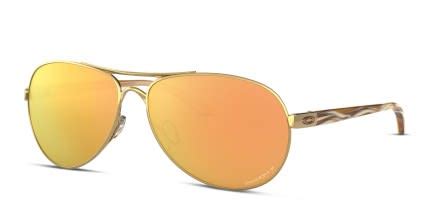 Oakley OO4079 Feedback Gold , Pink Prescription Sunglasses - 50% Off Lenses