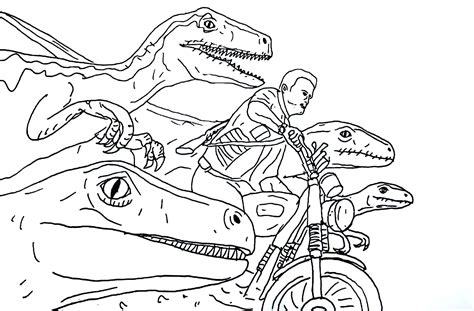 Jurassic Park Printable Coloring Pages