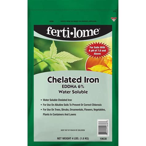 Buy Fertilome (10638) Chelated Iron EDDHA 6% Water Soluble (4 lb ...