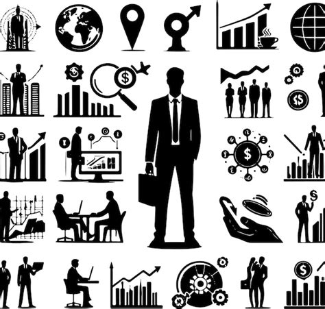 Business People Silhouette Vector 的图像结果