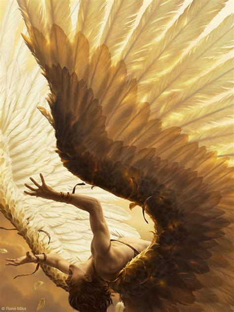 The fall of Icarus | CGTrader