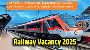 Exciting Job Opportunities: RRB NTPC Recruitment for 8,875 Positions