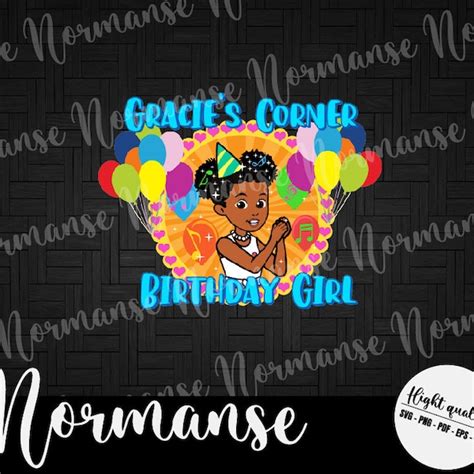 Happy Birthday Gracies Corner Svg - Etsy