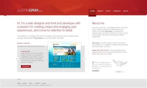 漂亮的红色系网站设计欣赏-设计制作综合-网页制作大宝库
