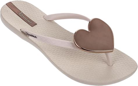 Buy Ipanema Womens Wave Heart Flip Flop Online India | Ubuy