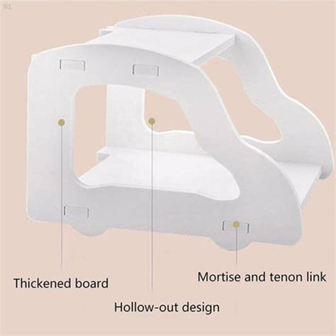 Double Layer Multipurpose Wall Mounted Router Shelf