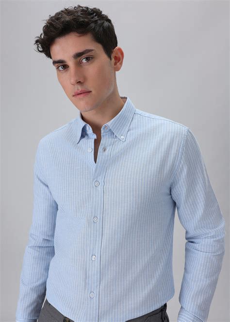 Buy Striped Shirts for Men Online | Banana Club