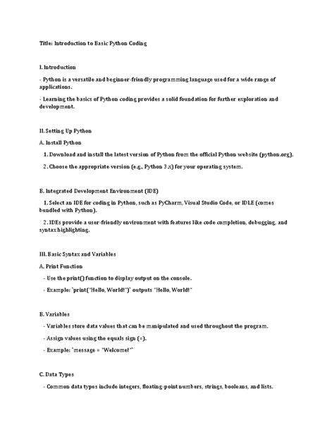 Python Scripting Basics 的图像结果