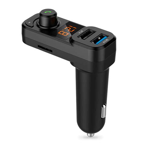 Outgeek Car Charger Multifunctional Creative Dual Port MP3 Player Car ...