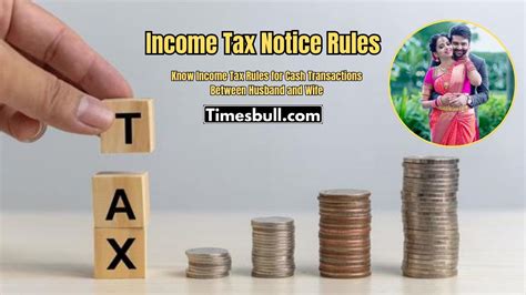 Income Tax Alert: Giving Cash to Your Wife Could Get You a Notice! Know ...