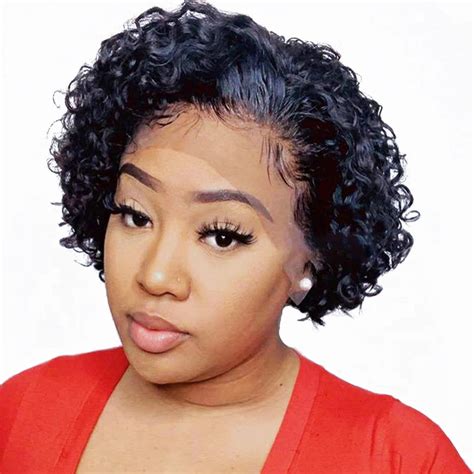 Ali Bling Pixie Cut Wig Pixie Cut Lace Front Wigs Human Hair India | Ubuy