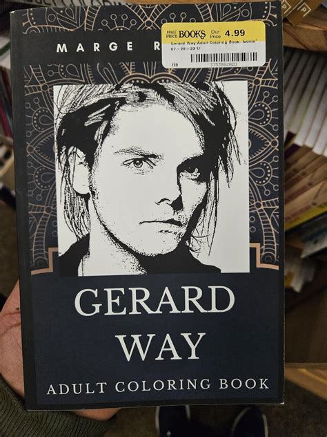 Gerard Way coloring book : r/MyChemicalRomance