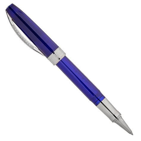 Buy Visconti Michelangelo Blue Roller Pen |Visconti Roller Pens|Makoba