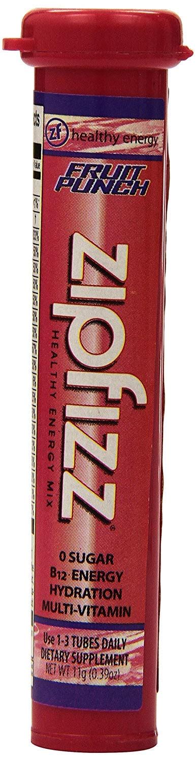 Zipfizz Fruit Punch Healthy Energy Drink Mix - India | Ubuy