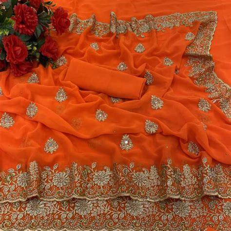 Stone Work Sarees - Buy Stone Work Sarees online at Best Prices in ...