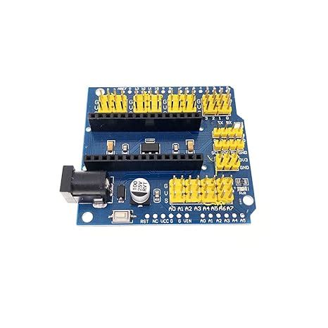 Robocraze Nano 328P Expansion Adapter Breakout Board IO Shield | Nano ...
