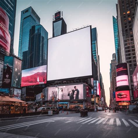 Billboard space to put your product or picture | Premium AI-generated image