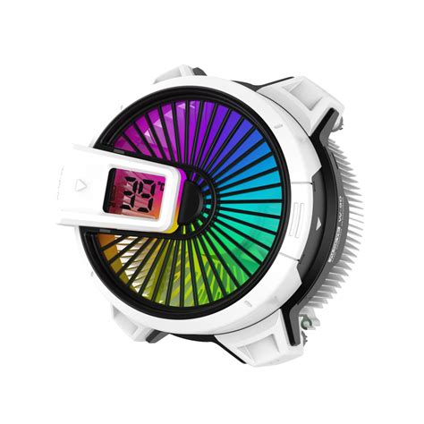 Buy ALSEYE W90 CPU Cooler, Temperature Displayed CPU Cooler for Small ...