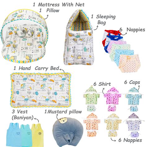 FARETO NEWBORN BABY PREMIUM QUALITY 74 IN 1 COMBO FOR SUMMER SEASON ...