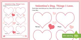 Lovely Things Mummy Does Writing Worksheet / Worksheet
