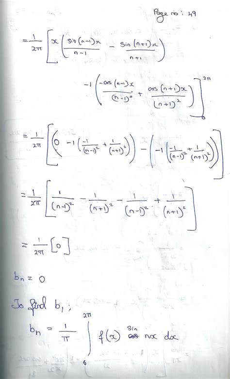 Mathematics - 3 - FOURIER SERIES ,Problems Under the Interval 0, 2π ...