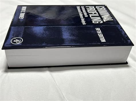 Buy CRIMINAL PROFILING: AN INTRODUCTION TO BEHAVIORAL EVIDENCE ANALYSIS ...