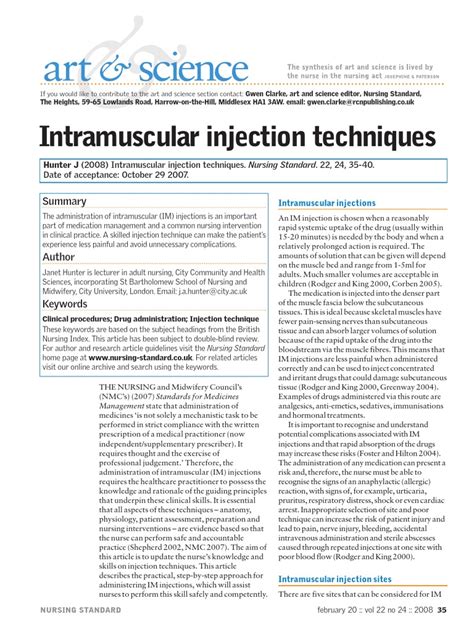 Intramuscular Injection 的图像结果