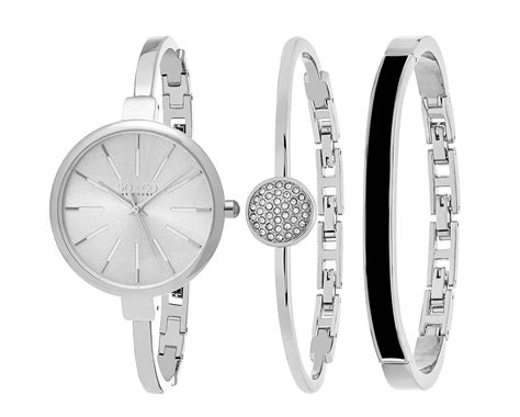 SO&CO New York Women's 'Madison' Quartz Metal and Stainless Steel Dress ...