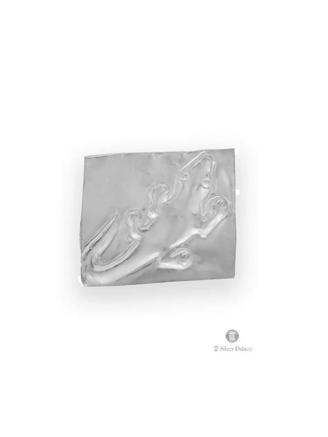 925 Silver Lizard Silver Sheet For Parigaram Shri Collection - Silver ...
