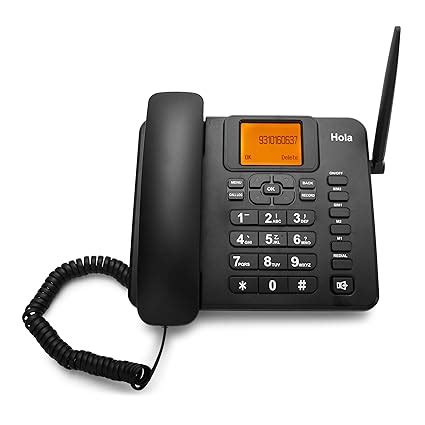 Hola F1004GW Fixed Wireless Phone with Jio/Airtel/Vi/BSNL Support Color ...