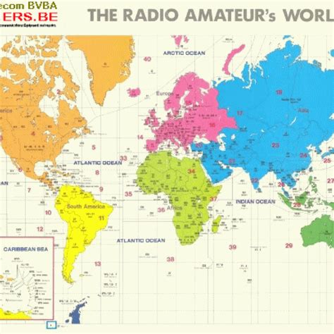 Image result for Ham Radio World Map