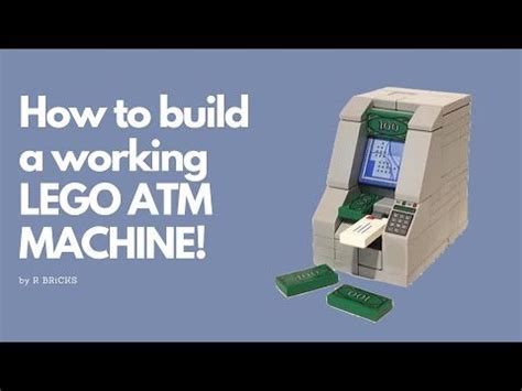 Image result for How to Build a Working LEGO ATM Machine