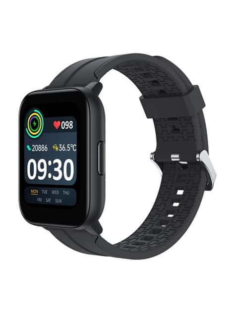 Realme SZ100 Techlife Smartwatch with 1.69 inch HD Display and SpO2 ...