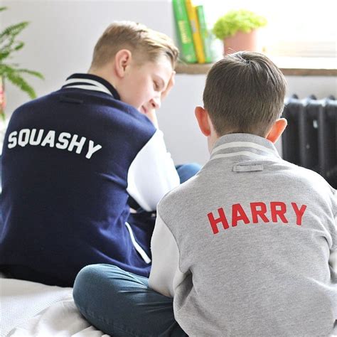 Personalised Childrens Varsity Jacket