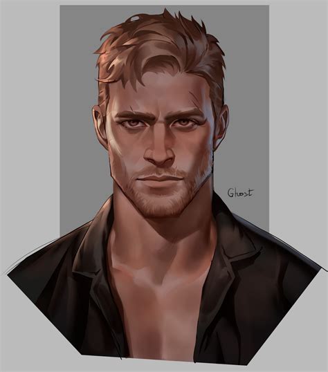 ArtStation - Ghost, Face my version