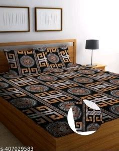 TomCruise Reversible Cotton Double Bed Cover - Buy TomCruise Reversible ...