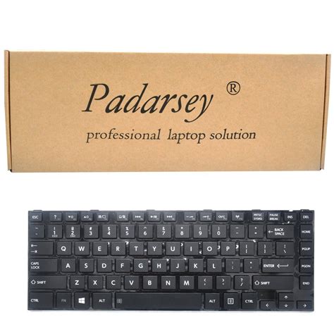 Padarsey Keyboard Replacement Compatible For Toshiba Satellite C800 ...