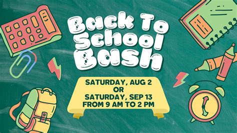 Back to School Bash hosted in partnership with Anthology Church and The ...